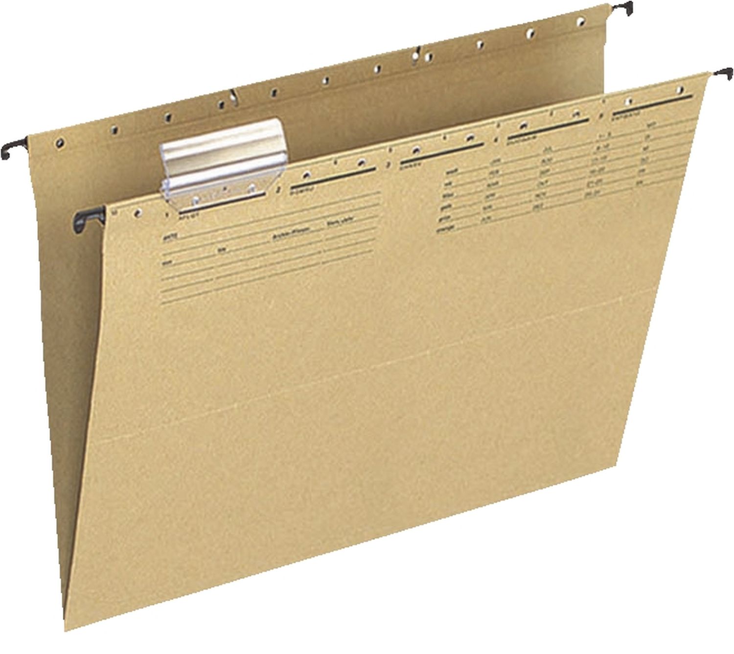 Hängemappe Q-Connect KF00555, DIN A4, Naturkarton 230 g, naturbraun Hängemappe Q-Connect KF00555, DIN A4, Naturkarton 230 g, naturbraun