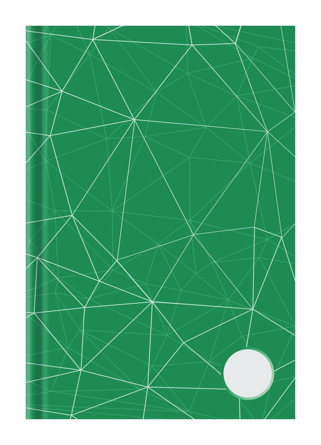 Kladde - A4, blanco, grün/weiß, 96 Blatt Kladde - A4, blanco, grün/weiß, 96 Blatt