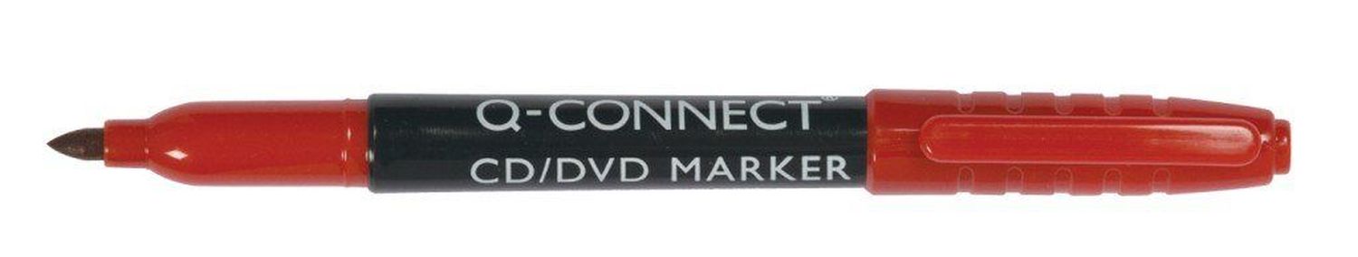 CD/DVD Marker - permanent, ca. 1 mm, rot