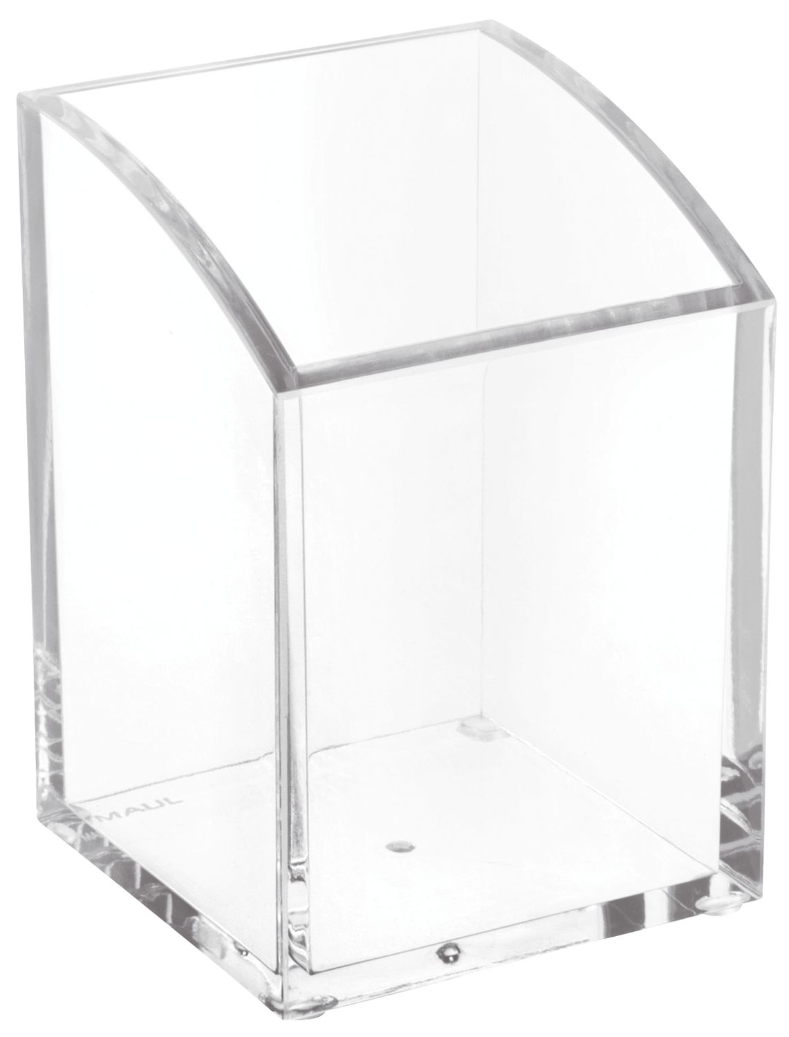 Acryl Stifteköcher - 1 Fach, 70 x 104 x 70 mm, glasklar Acryl Stifteköcher - 1 Fach, 70 x 104 x 70 mm, glasklar