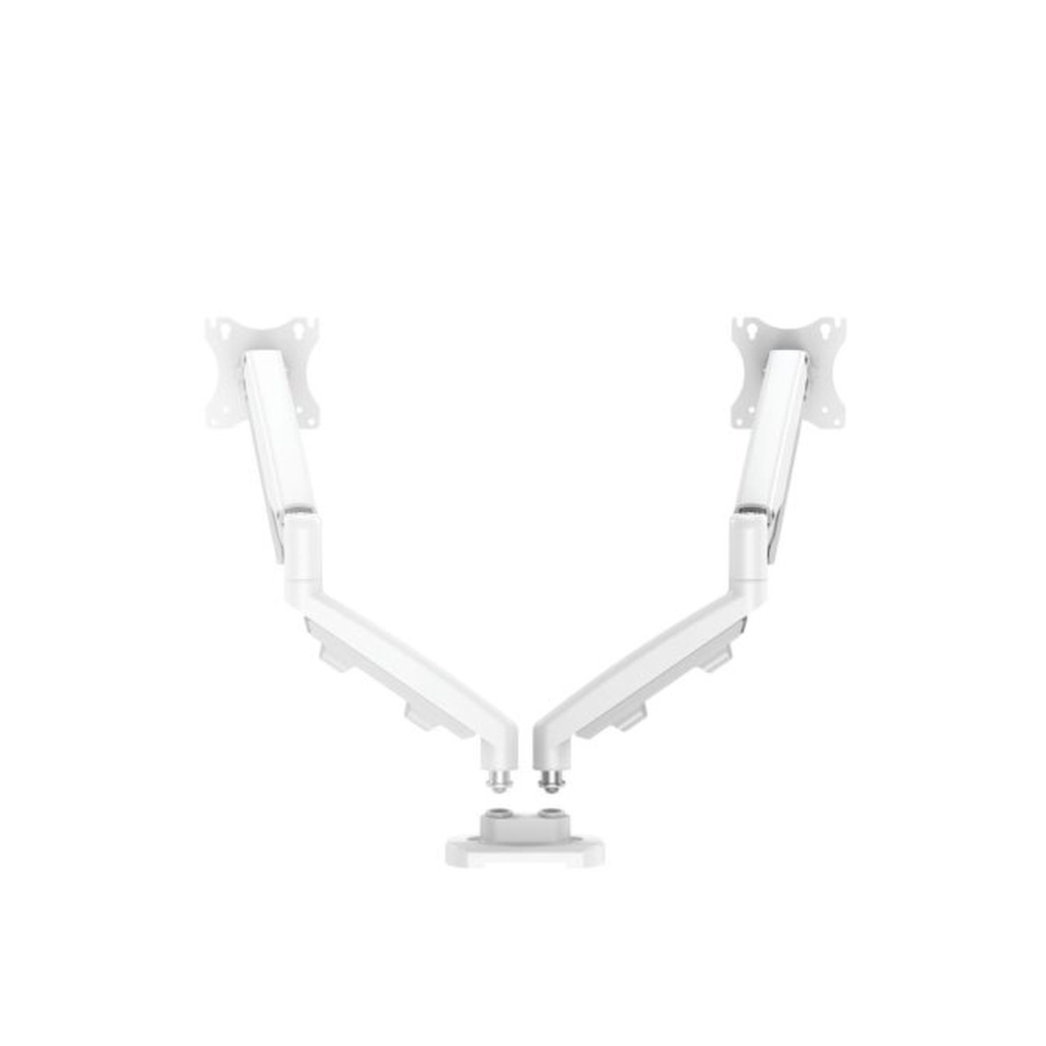 Eppa Series Doppel-Monitorarm Set Nachrüstsatz - weiß, 8 kg, Klemme oder Kabeldurchführung Eppa Series Doppel-Monitorarm Set Nachrüstsatz - weiß, 8 kg, Klemme oder Kabeldurchführung