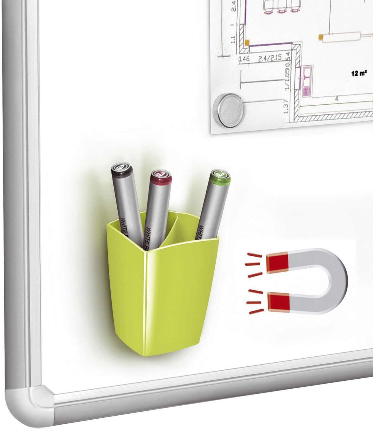 Köcher CepPro magnetisch grün Köcher CepPro magnetisch grün