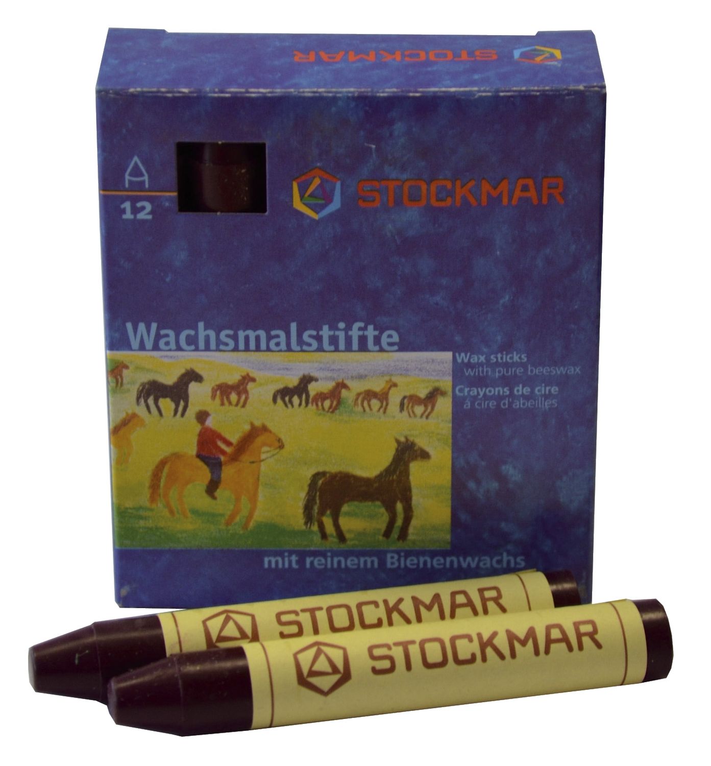 Wachsmalstifte - rotviolett - 12 Stifte Wachsmalstifte - rotviolett - 12 Stifte