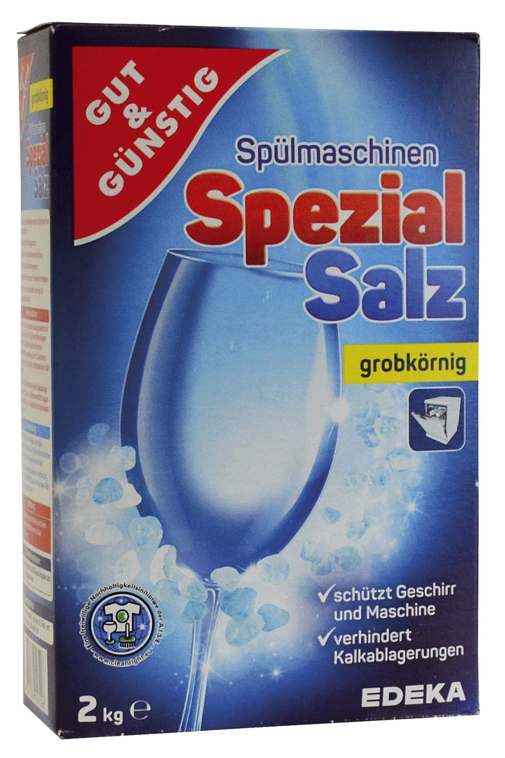 Gut & Günstig Regeneriersalz - 2 kg, grob Gut & Günstig Regeneriersalz - 2 kg, grob