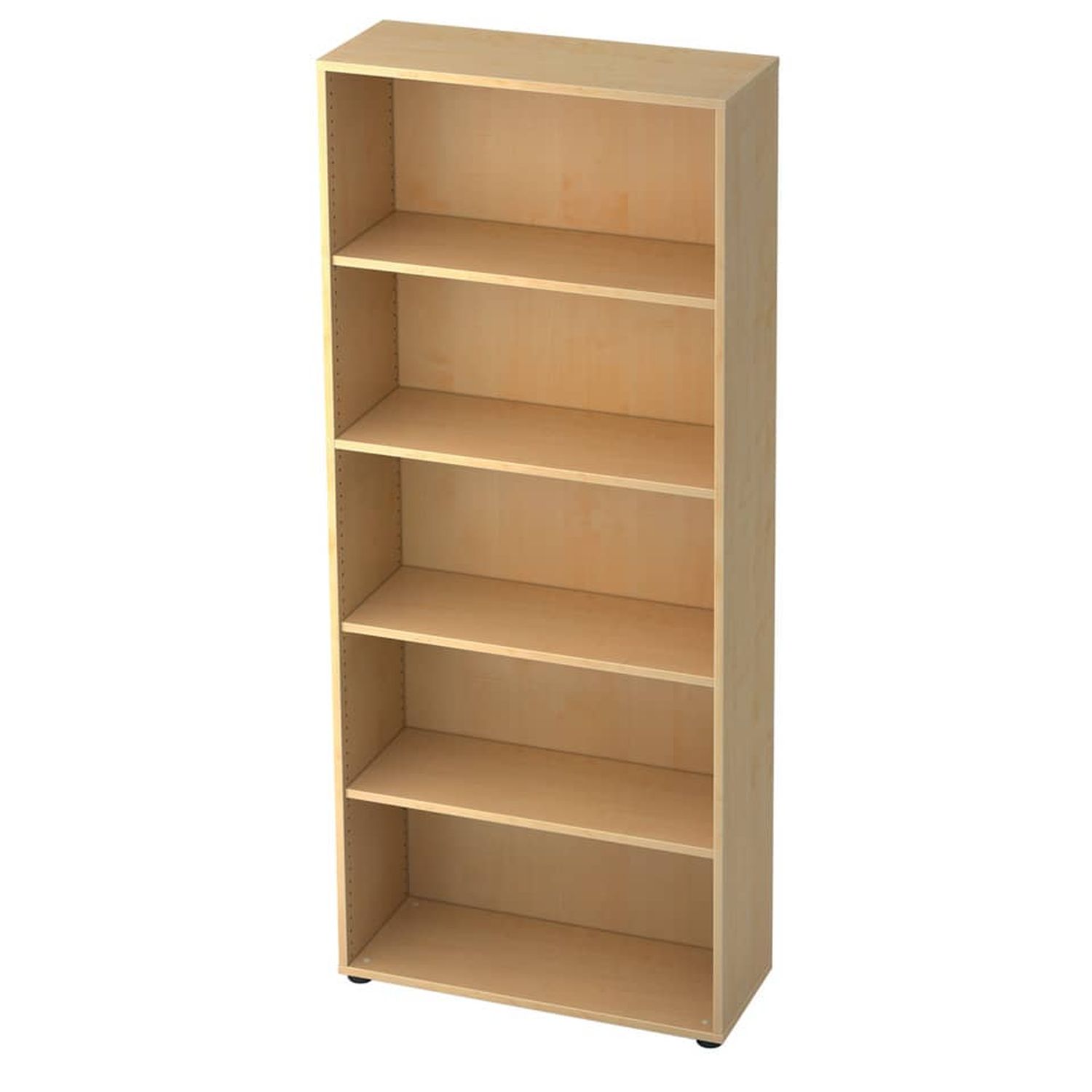 Regal - 5OH, 80 cm breit, Ahorn, mit Montageservice Regal - 5OH, 80 cm breit, Ahorn, mit Montageservice