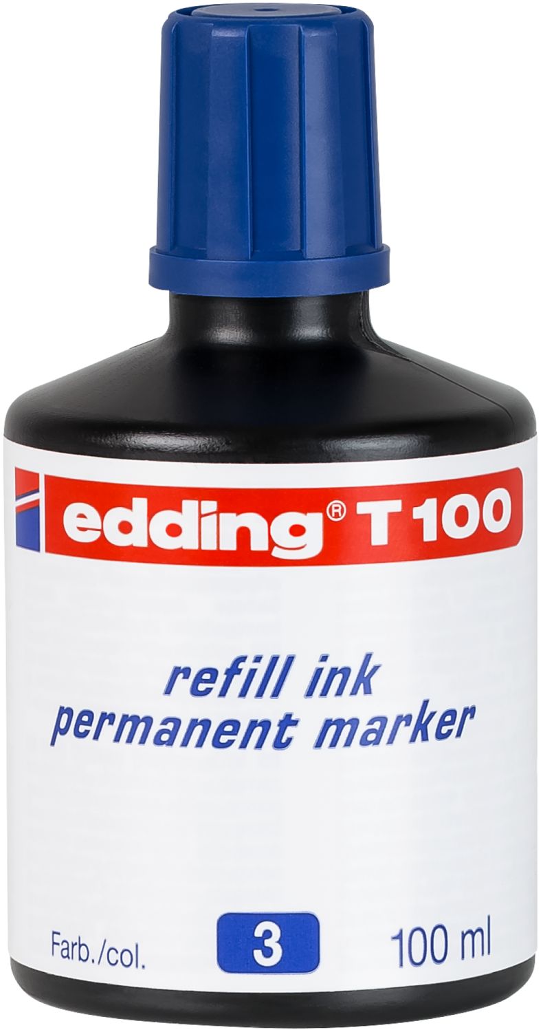T 100 Nachfülltusche - 100 ml, blau T 100 Nachfülltusche - 100 ml, blau