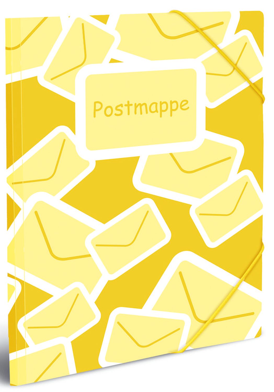 7129 Postmappe - A4, mit Gummizug, PP 7129 Postmappe - A4, mit Gummizug, PP