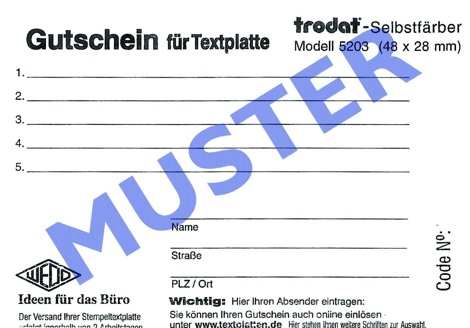 Professional 5203 - für max. 7 Zeilen, 49 x 28 mm Professional 5203 - für max. 7 Zeilen, 49 x 28 mm