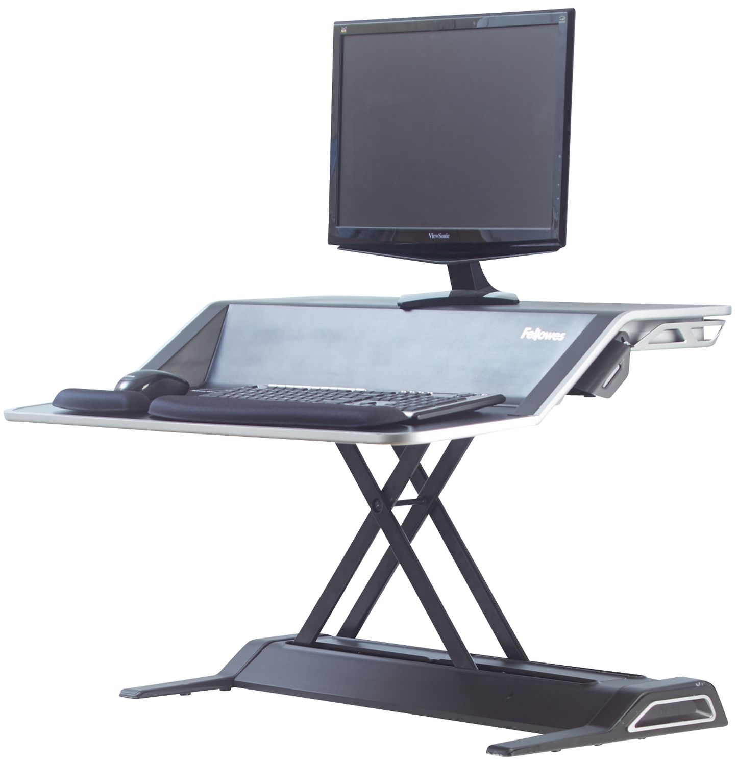 Lotus Sitz-Steh Workstation - schwarz Lotus Sitz-Steh Workstation - schwarz