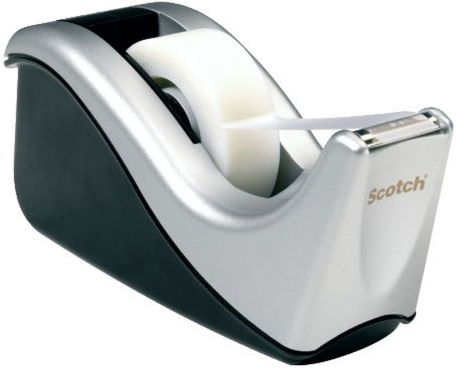 Tischabroller C60 - inkl. 1 Rollen Magic Tape 810, silber/schwarz Tischabroller C60 - inkl. 1 Rollen Magic Tape 810, silber/schwarz