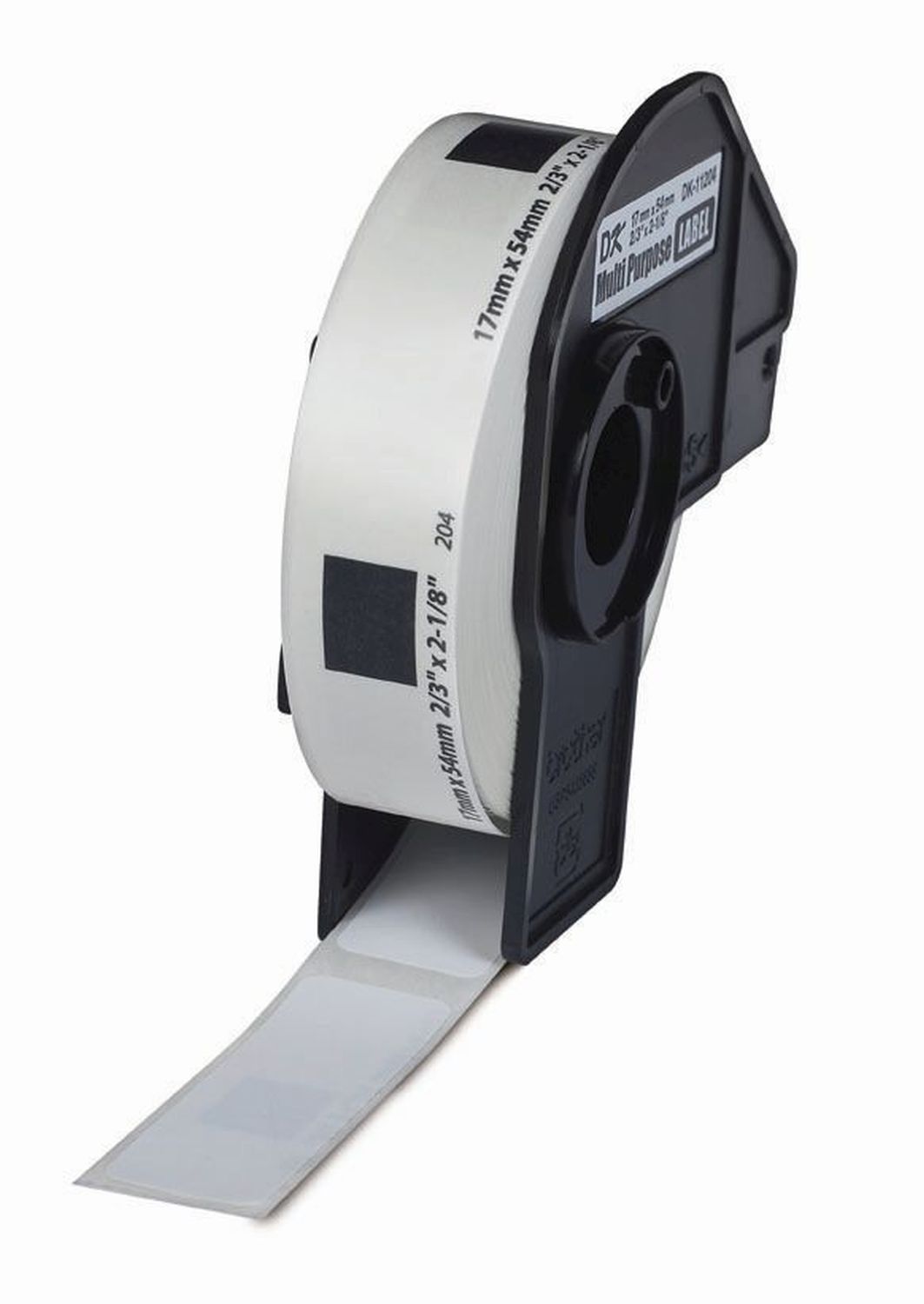 DK-Einzeletiketten Papier - Mehrzweck-/Absender-Etiketten, 17x54 mm, 400 Stück, schwarz auf weiß DK-Einzeletiketten Papier - Mehrzweck-/Absender-Etiketten, 17x54 mm, 400 Stück, schwarz auf weiß