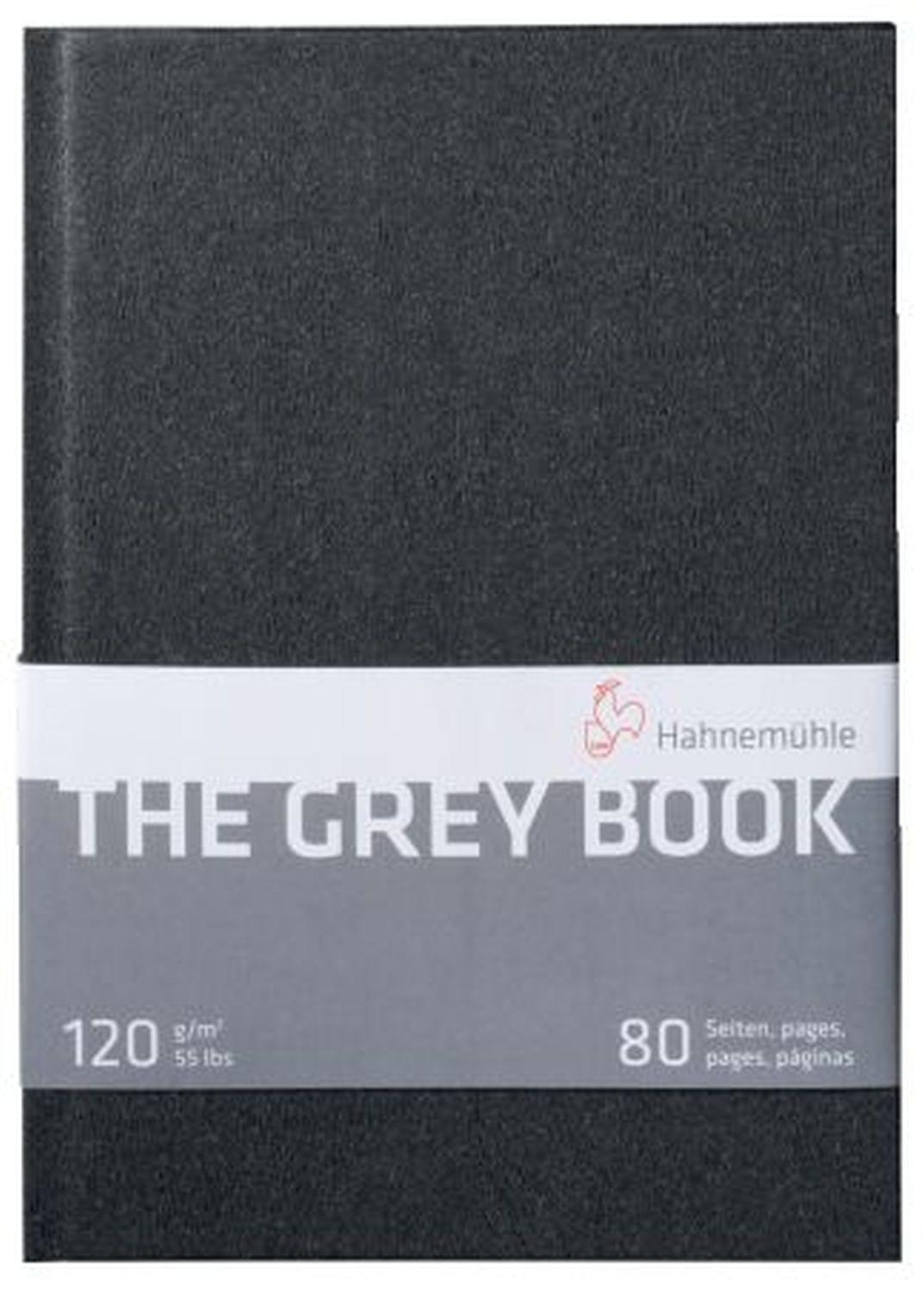 TheGreyBook - A4 HF, 120 g/qm, grau, 40 Blatt