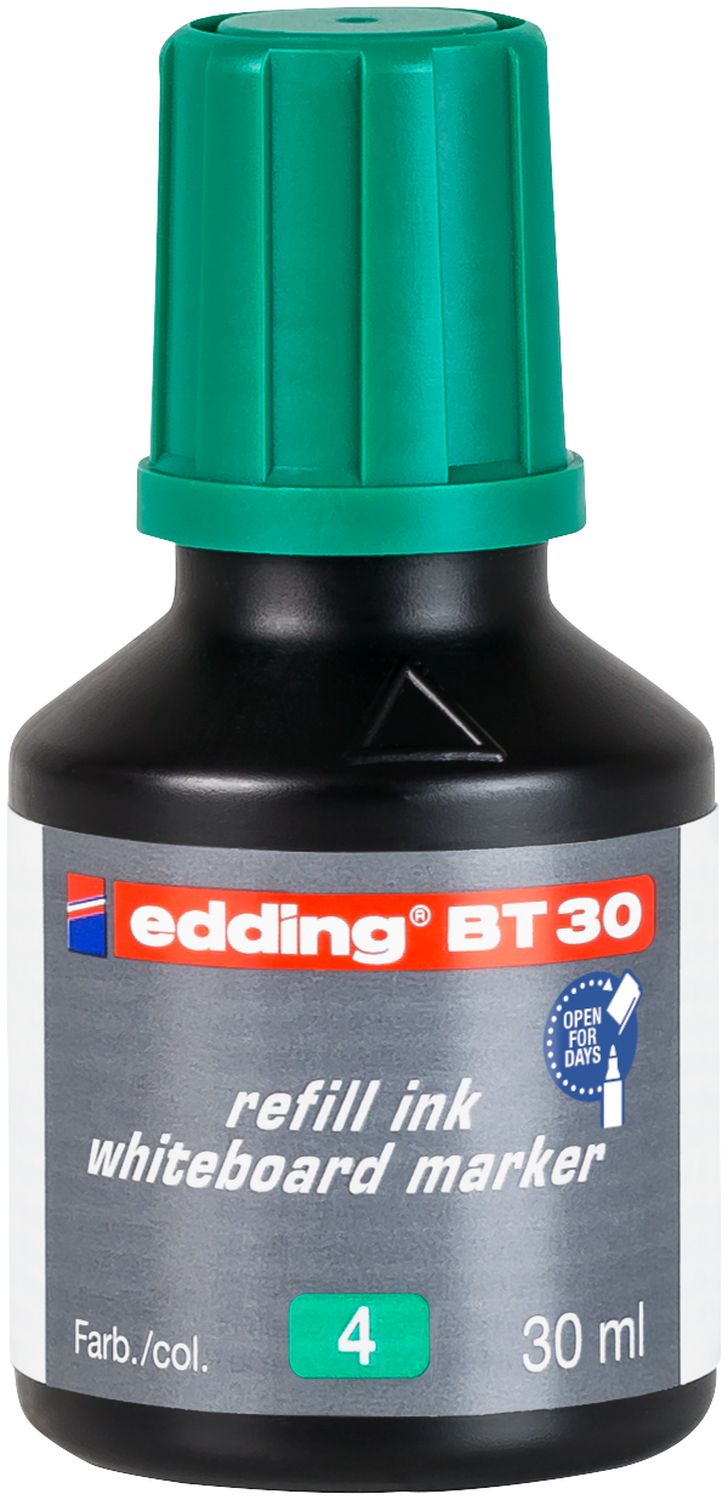 BT 30 Nachfülltusche - für Boardmarker, 30 ml, grün BT 30 Nachfülltusche - für Boardmarker, 30 ml, grün