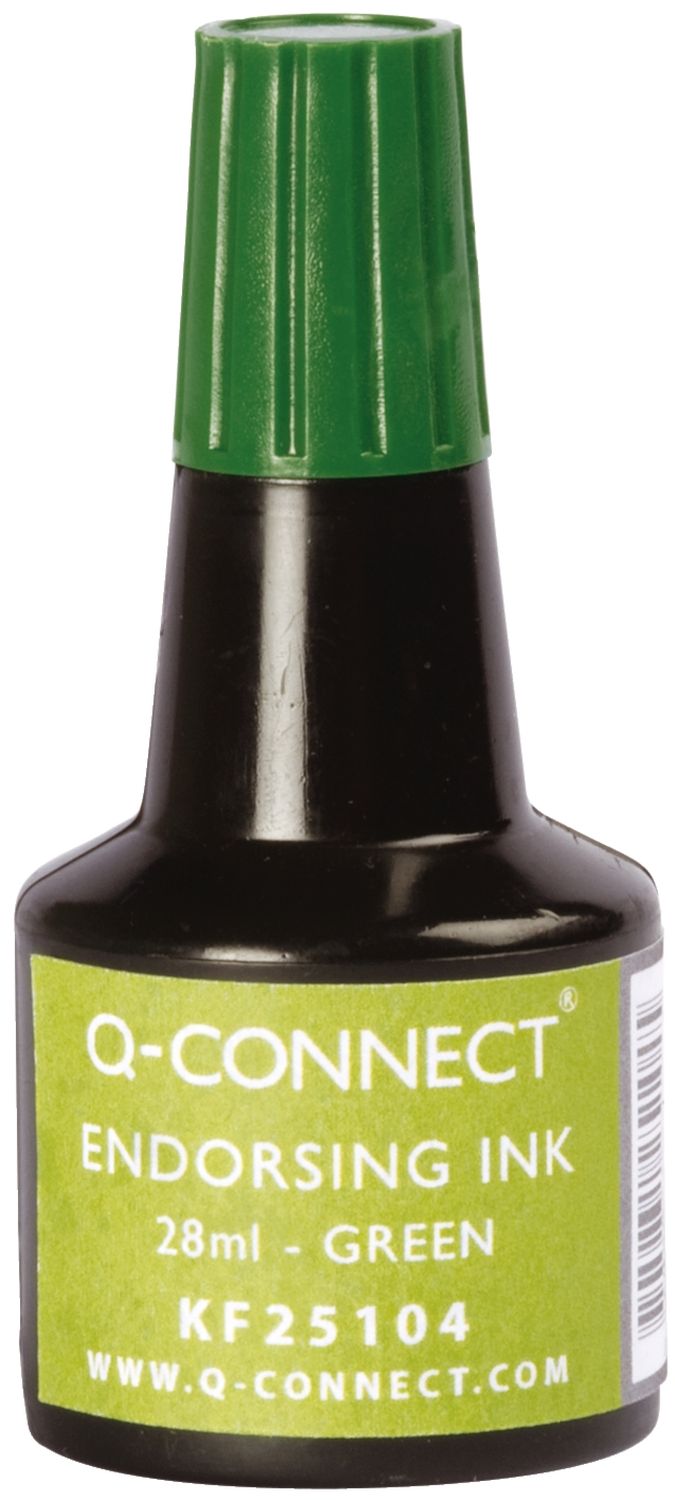 Stempelfarbe - ohne Öl, 28 ml, grün Stempelfarbe - ohne Öl, 28 ml, grün
