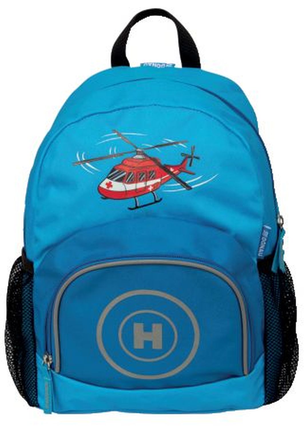 Kinderrucksack Hubschrauber - 22 x 32 x 11 cm