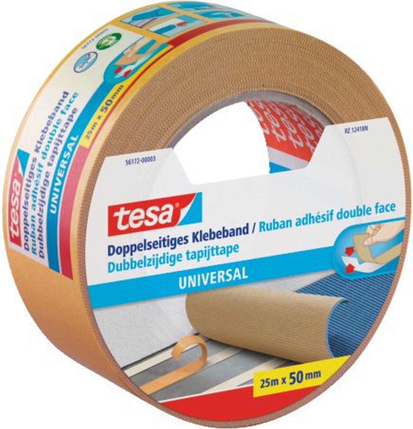Doppelseitiges Klebeband Universal 50mm x 25m Doppelseitiges Klebeband Universal 50mm x 25m