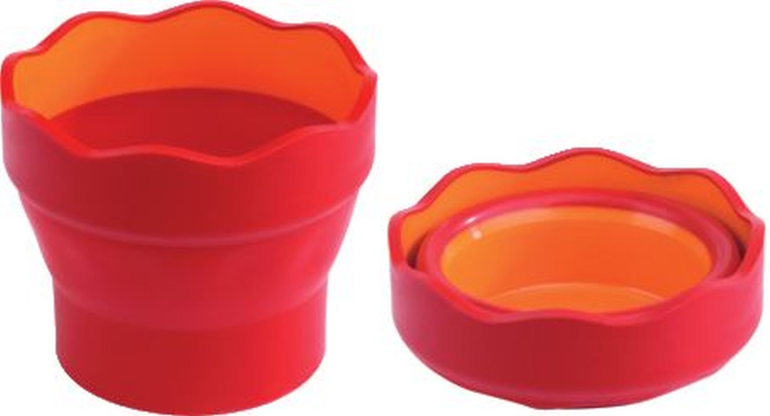 Wasserbecher CLIC & GO - rot