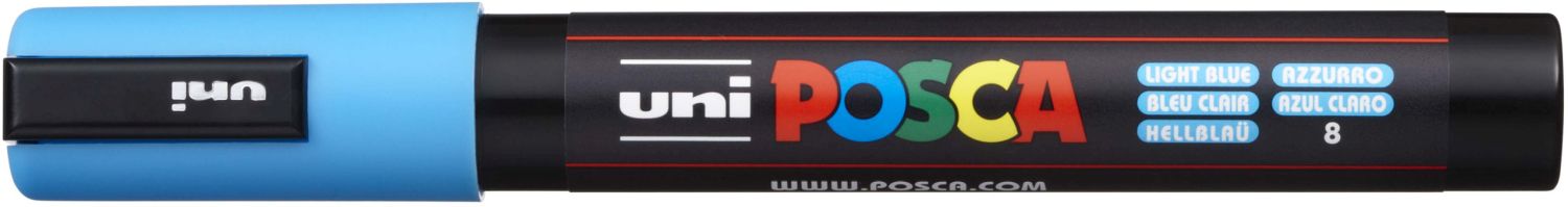 Marker - 1,8 - 2,5 mm, hellblau Marker - 1,8 - 2,5 mm, hellblau