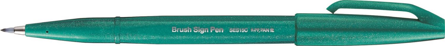 Kalligrafiestift Sign Pen Brush - Pinselspitze, türkis Kalligrafiestift Sign Pen Brush - Pinselspitze, türkis