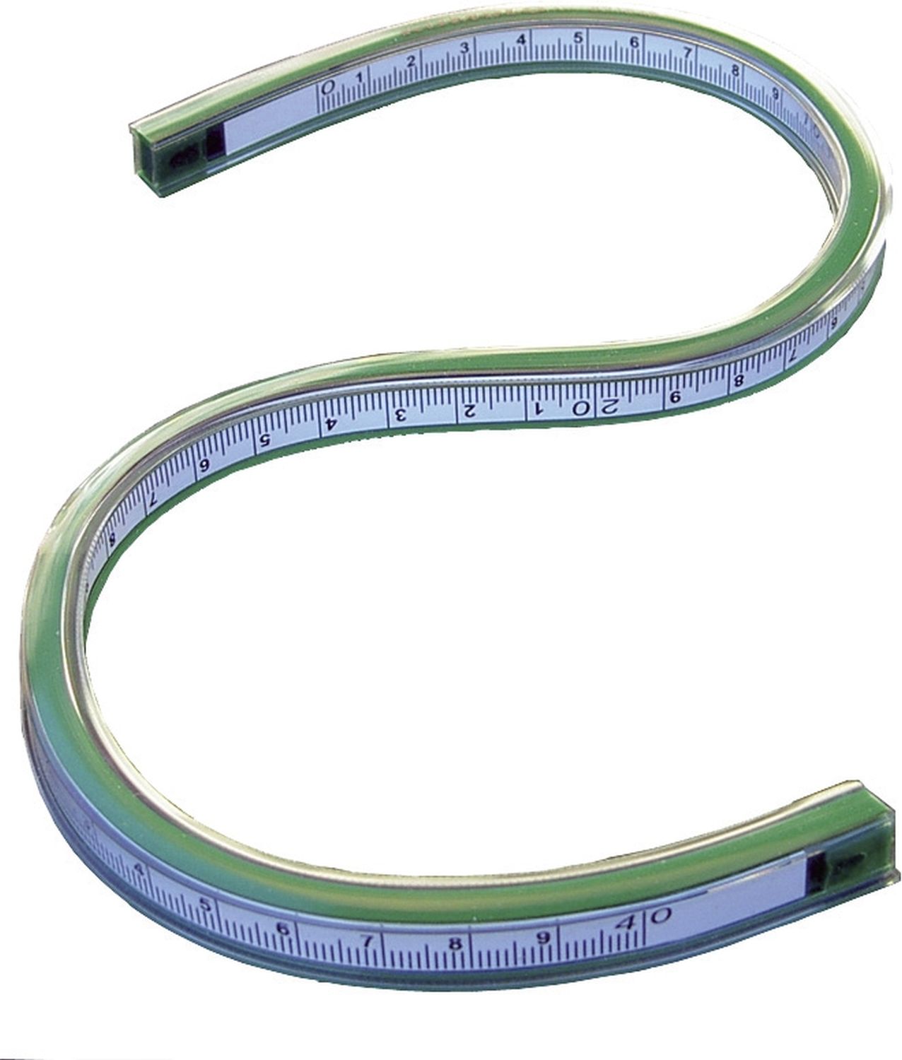 Flexible Kurvenlineale mit mm-Teilung, 40 cm