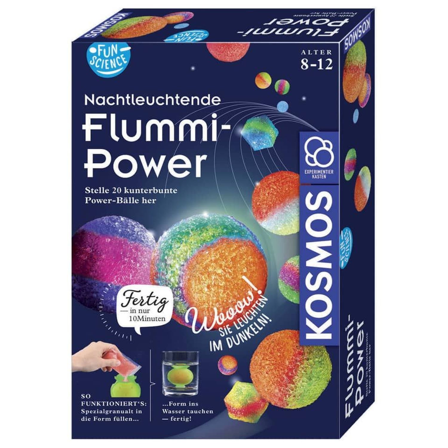 Experimentierkasten - Fun Science Nachtleuchtende Flummi-Power Experimentierkasten - Fun Science Nachtleuchtende Flummi-Power