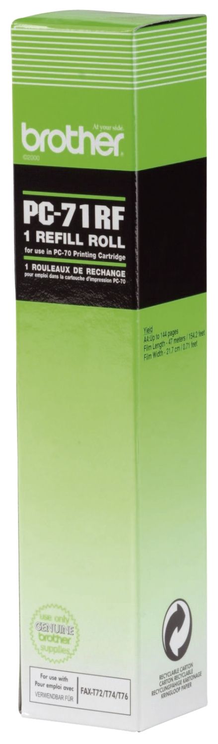 Original Brother Thermo-Transfer-Rolle (27719,PC-71RF) Original Brother Thermo-Transfer-Rolle (27719,PC-71RF)