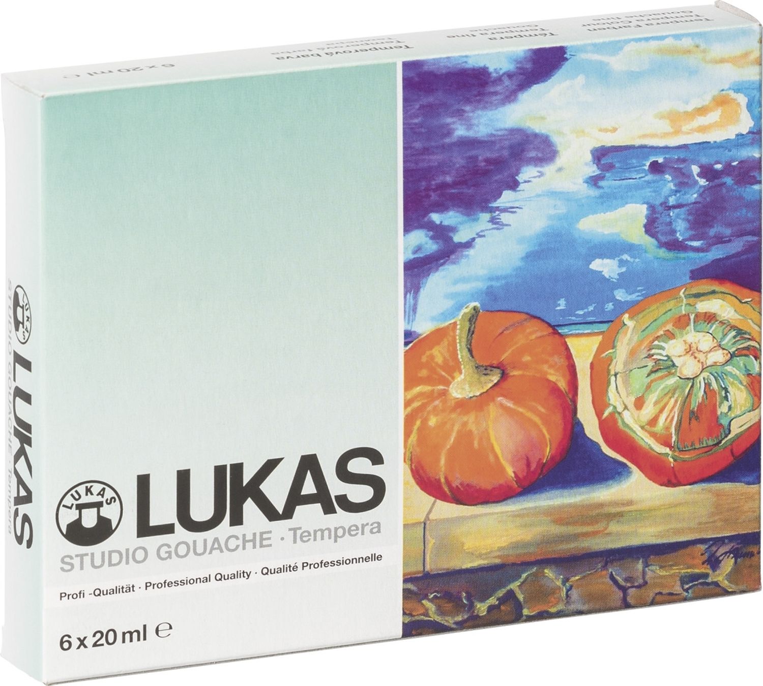 Malfarbe Tempera - 6 x 20 ml Tuben, sortiert Malfarbe Tempera - 6 x 20 ml Tuben, sortiert