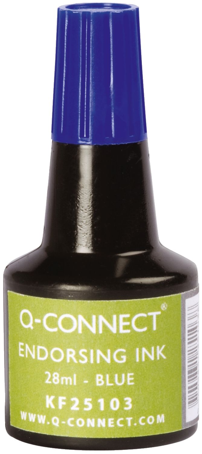 Stempelfarbe - ohne Öl, 28 ml, blau Stempelfarbe - ohne Öl, 28 ml, blau