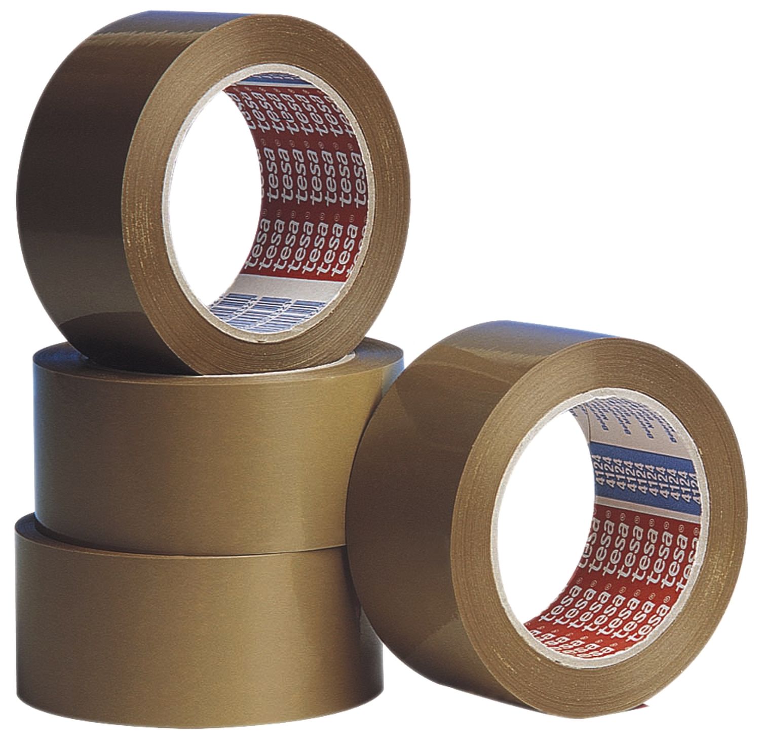 Verpackungsklebeband tesapack® Ultra Strong, PVC, 66 m x 50 mm, braun Verpackungsklebeband tesapack® Ultra Strong, PVC, 66 m x 50 mm, braun