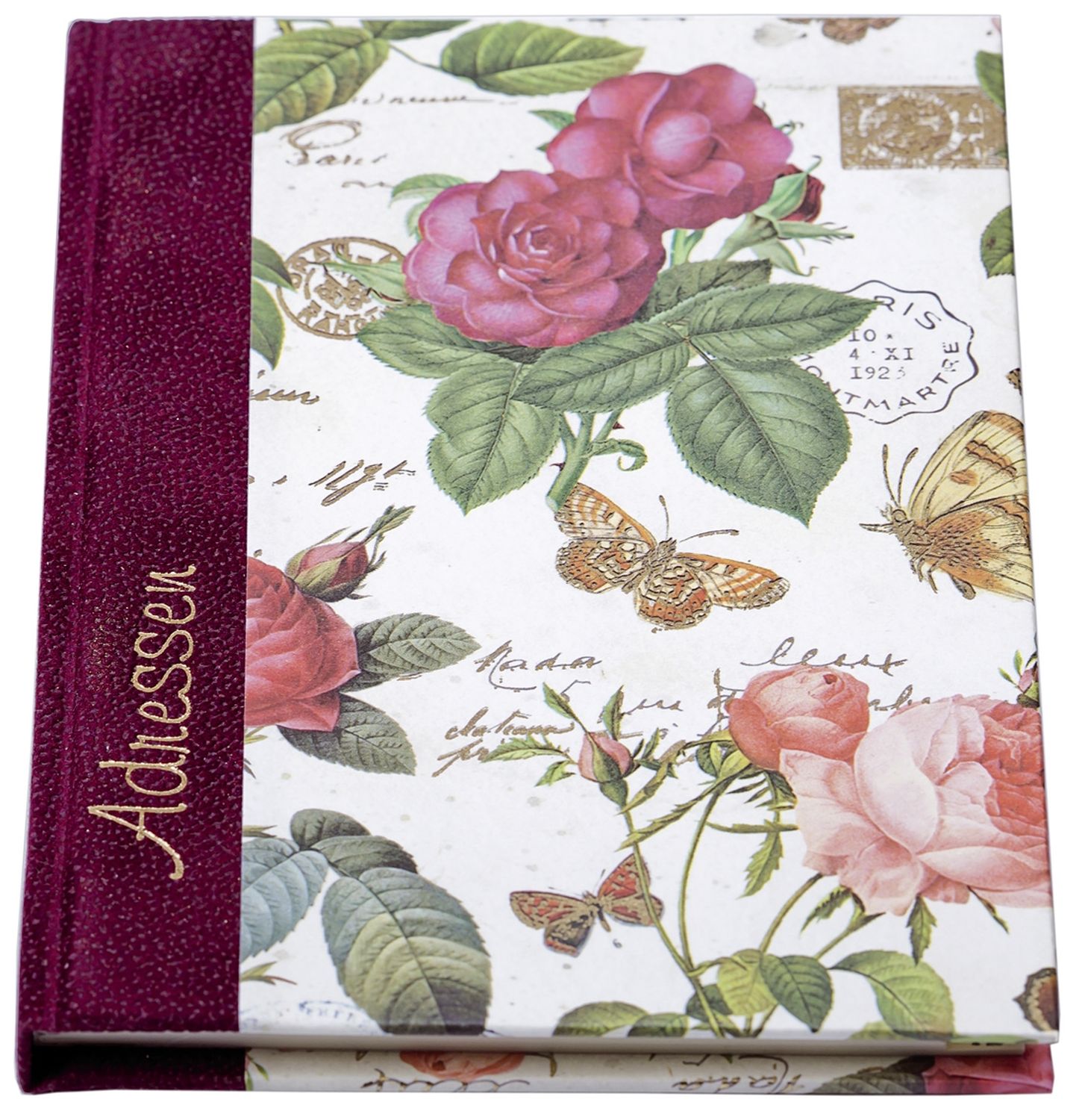 Adressbuch "Rosen" - A6, 20-tlg. Register Adressbuch "Rosen" - A6, 20-tlg. Register