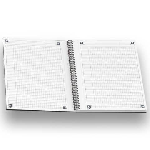 Collegeblock Oxford International Meetingbook 100101849, A5+, 80 Blatt, 80 g/qm, kariert