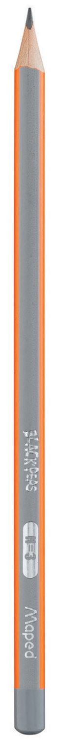 Bleistift BLACK'PEPS - H, lichtgrau/orange Bleistift BLACK'PEPS - H, lichtgrau/orange