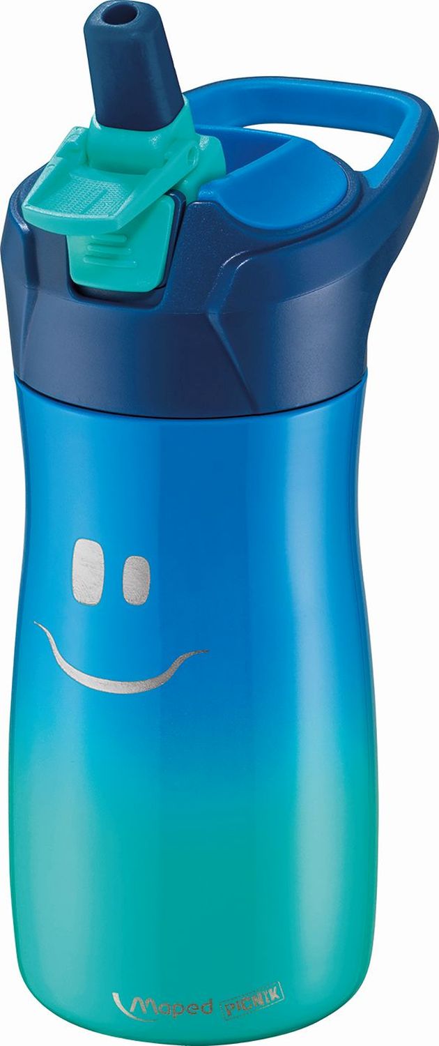 Trinkflasche Kids CONCEPT Edelstahl - 430 ml, blau Trinkflasche Kids CONCEPT Edelstahl - 430 ml, blau
