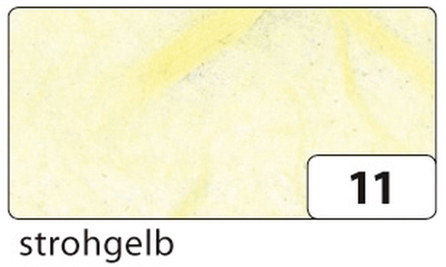 Strohseide - 47 x 64 cm, strohgelb Strohseide - 47 x 64 cm, strohgelb