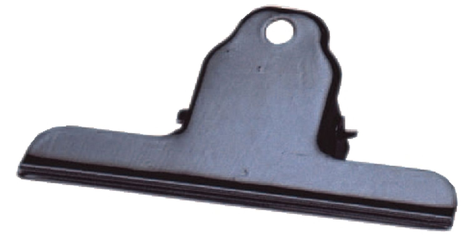 Briefklemmern - Metall lackiert, 100 mm, Klemmvolumen 30 mm, schwarz, 10 Stück Briefklemmern - Metall lackiert, 100 mm, Klemmvolumen 30 mm, schwarz, 10 Stück