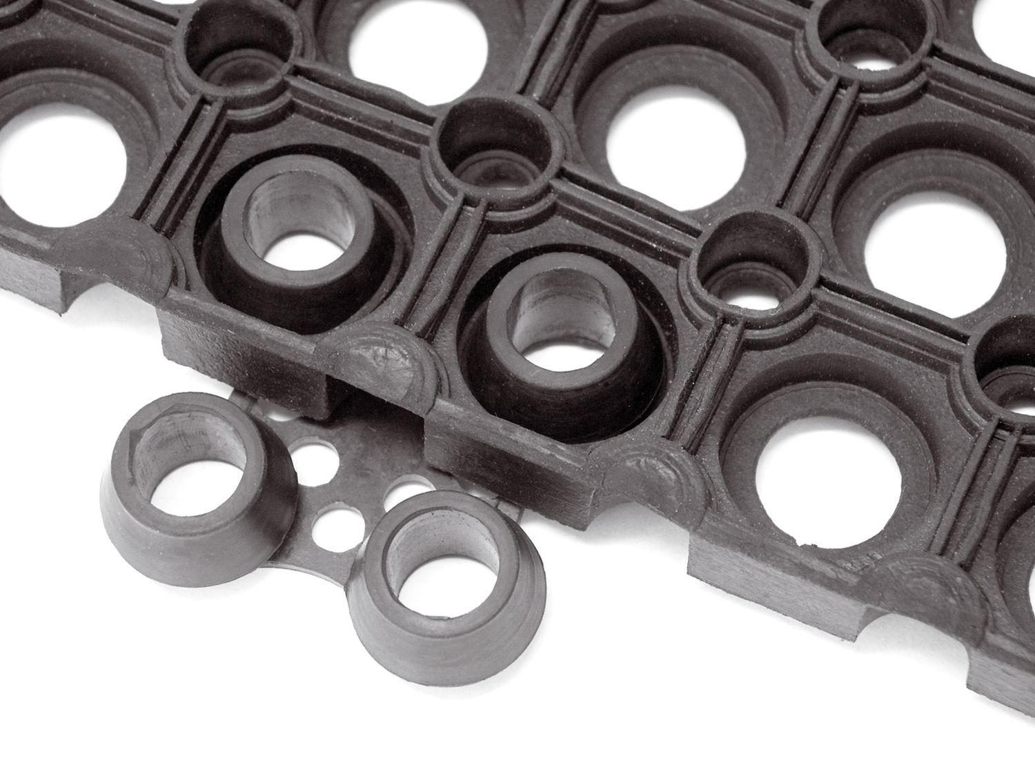 Ringgummimatte Eazycare Scrub - 80 x 120 cm, schwarz Ringgummimatte Eazycare Scrub - 80 x 120 cm, schwarz