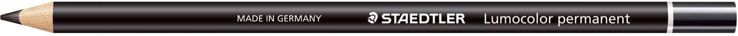 Lumocolor® permanent glasochrom Trockenmarker, schwarz Lumocolor® permanent glasochrom Trockenmarker, schwarz