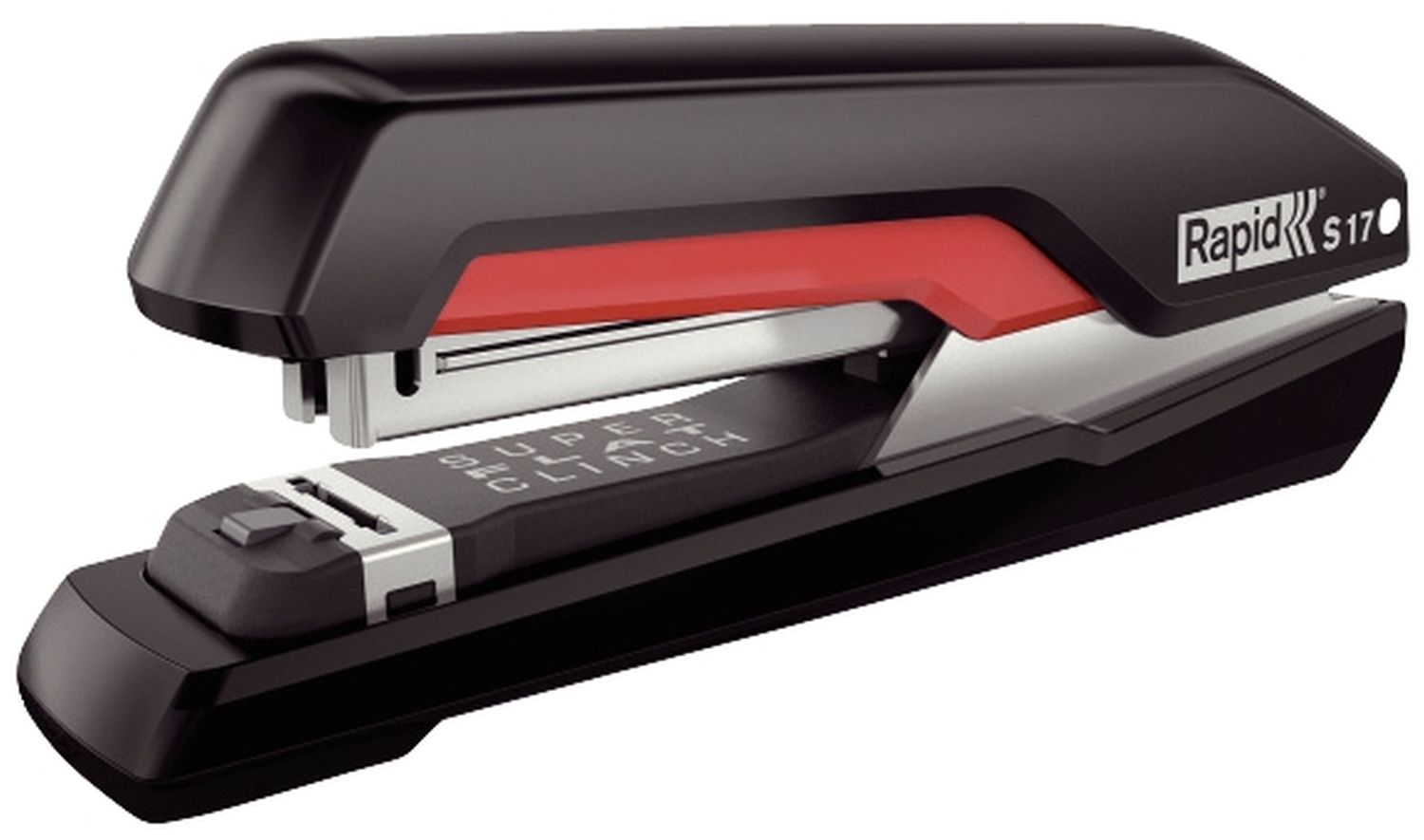 Heftgerät Supreme S17 - Metall, 30 Blatt, schwarz/rot Heftgerät Supreme S17 - Metall, 30 Blatt, schwarz/rot