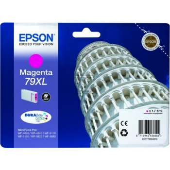Original Tinte Epson 79XL (C13T79034010), ca. 2.000 Seiten, magenta