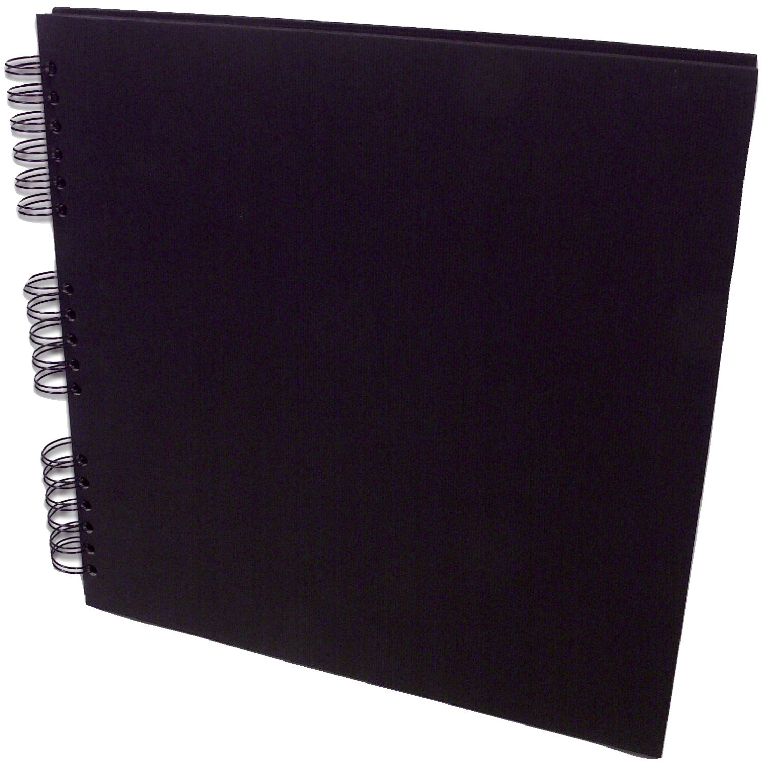 Fotospiralbuch SOHO - 29 x 29 cm, 60 Seiten, schwarz Fotospiralbuch SOHO - 29 x 29 cm, 60 Seiten, schwarz