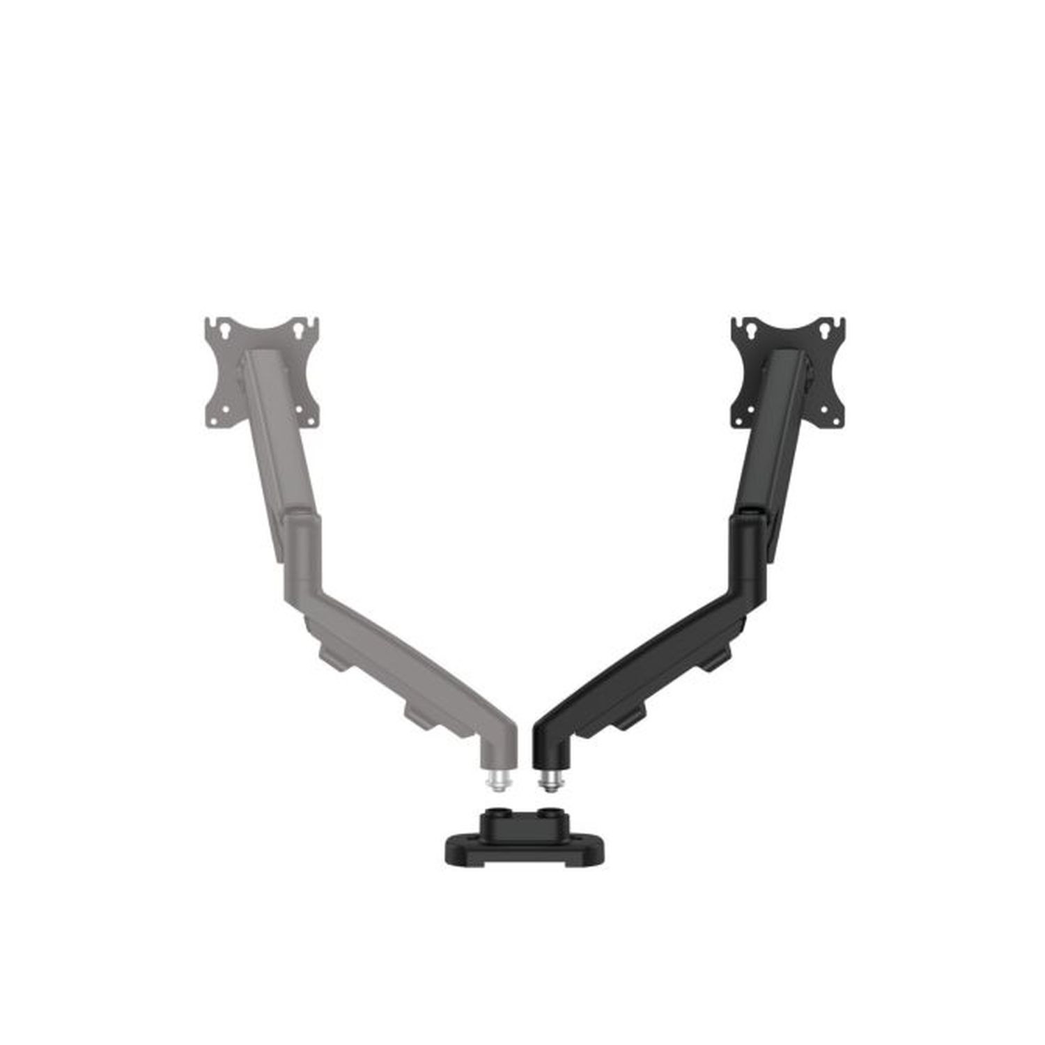 Eppa Series Doppel-Monitorarm Set Nachrüstsatz - schwarz, 8 kg, Klemme oder Kabeldurchführung Eppa Series Doppel-Monitorarm Set Nachrüstsatz - schwarz, 8 kg, Klemme oder Kabeldurchführung