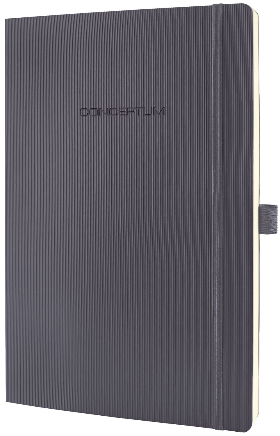 Notizbuch Conceptum - ca. A4, kariert, 194 Seiten, dark grey, Softcover Notizbuch Conceptum - ca. A4, kariert, 194 Seiten, dark grey, Softcover