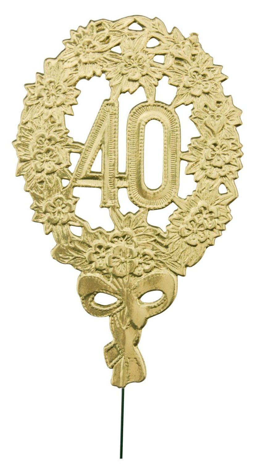 Jubiläumszahl 40 gold Jubiläumszahl 40 gold