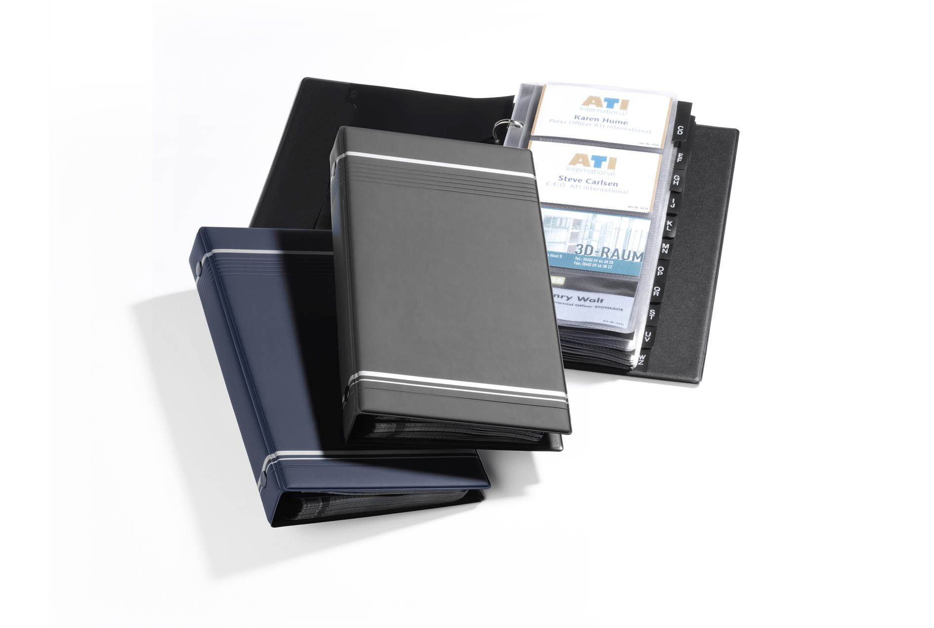 Visitenkartenbuch VISIFIX®, anthrazit Visitenkartenbuch VISIFIX®, anthrazit