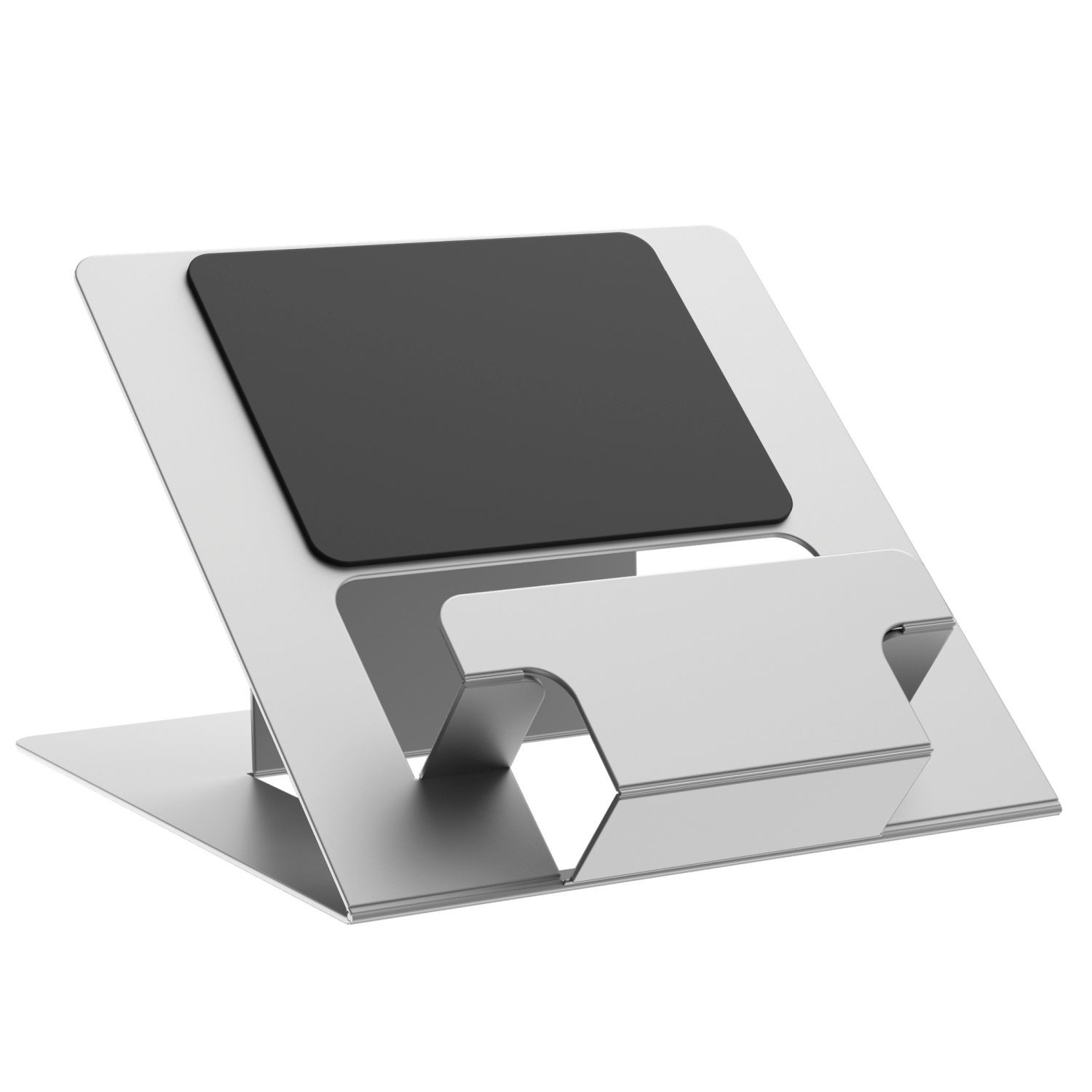 Laptop-Ständer Hylyft® - 238 x 246 x 6 mm, Aluminium, silber Laptop-Ständer Hylyft® - 238 x 246 x 6 mm, Aluminium, silber
