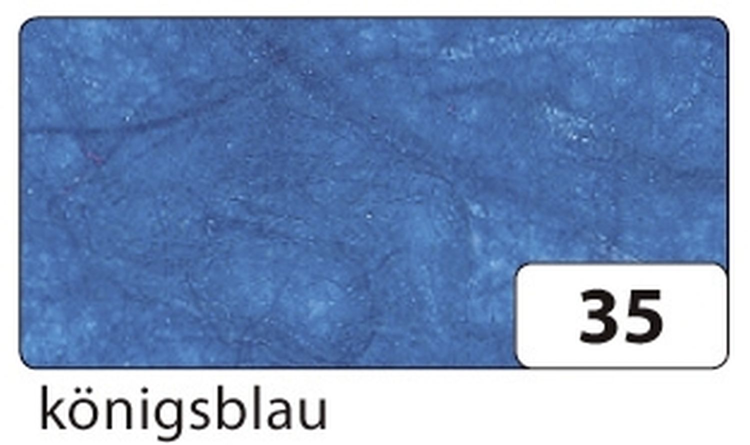 Strohseide - 47 x 64 cm, königsblau Strohseide - 47 x 64 cm, königsblau