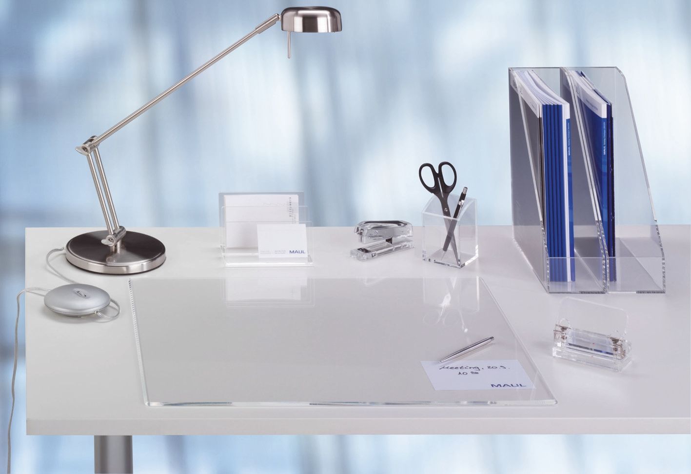 Acryl Kuliständer mit Edelstahl Kugelschreiber Acryl Kuliständer mit Edelstahl Kugelschreiber