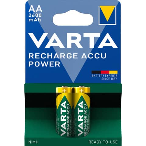 Akku Varta Rechargeable Accu Phone AAA 5839, Micro, R3, LR03, 1,5 V, 2 Stück Akku Varta Rechargeable Accu Phone AAA 5839, Micro, R3, LR03, 1,5 V, 2 Stück