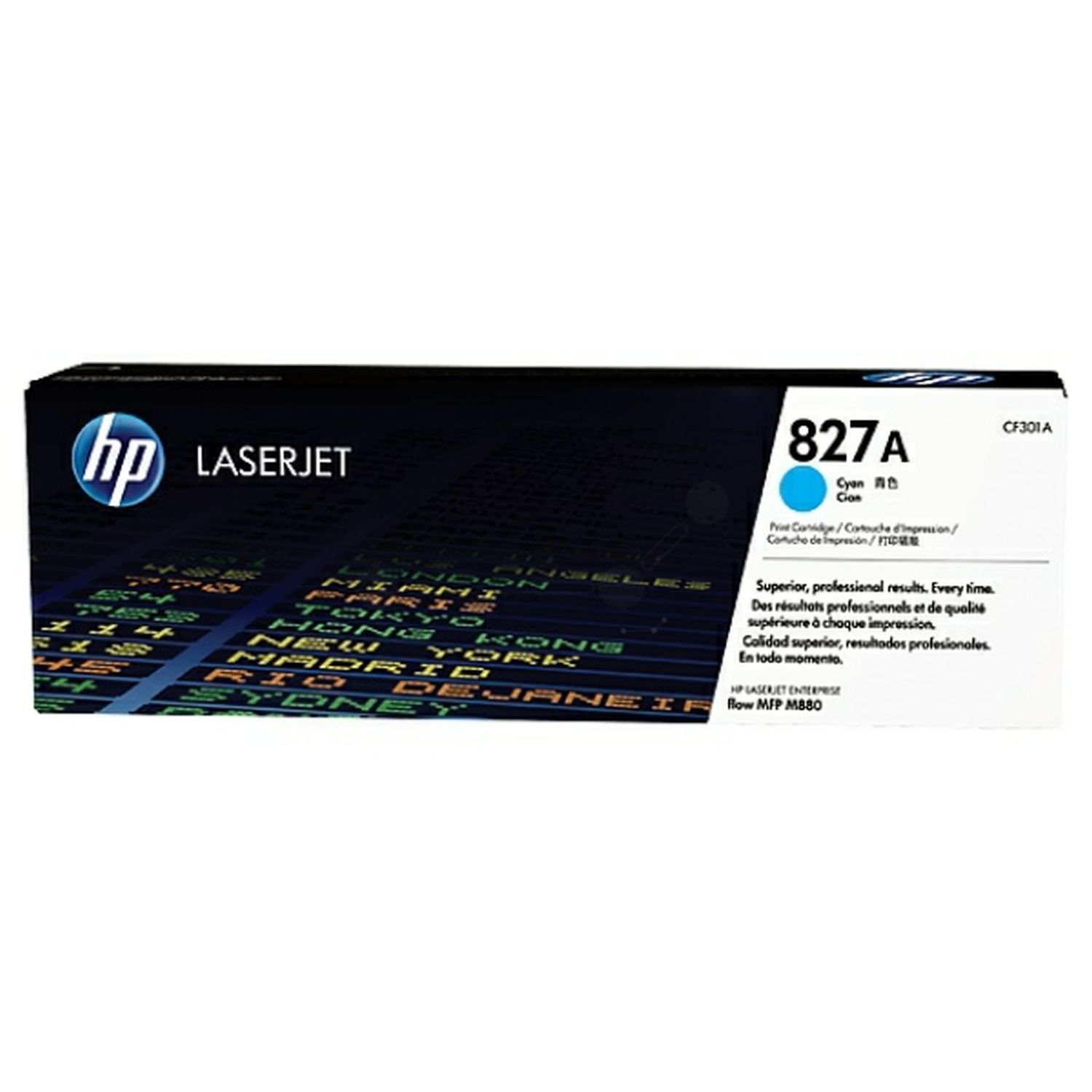 Original HP Toner cyan (CF301A,827A,827AC,827ACYAN,NO827A,NO827AC,NO827ACYAN)