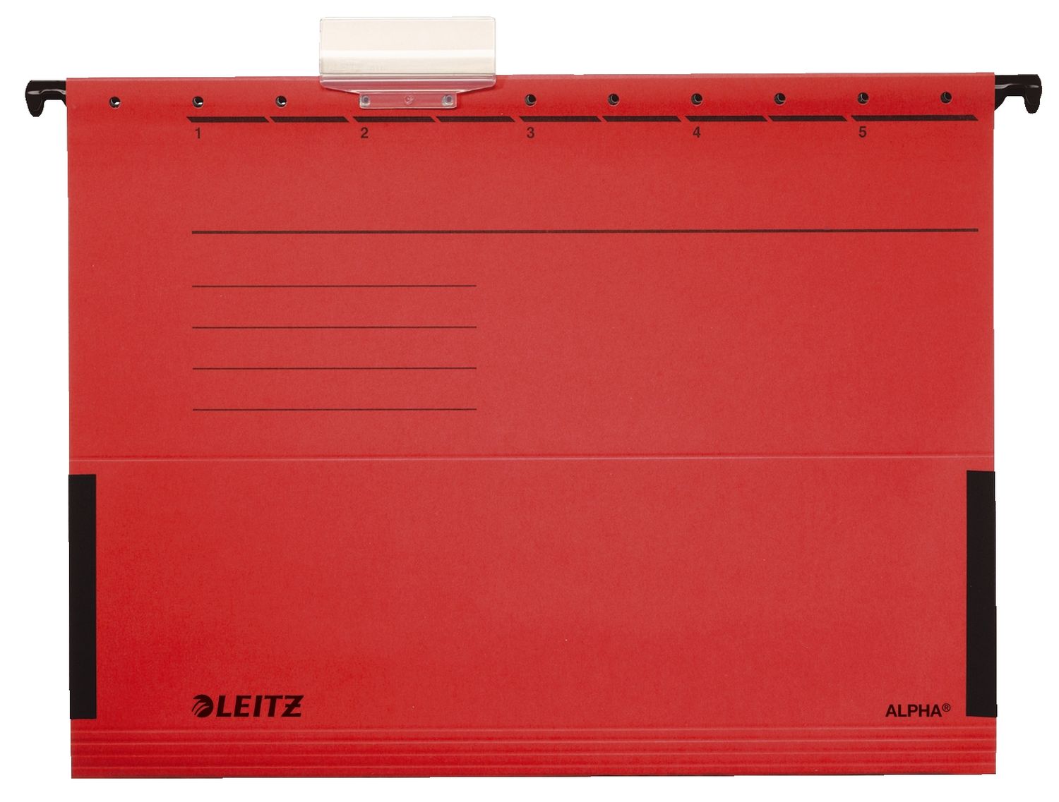 Hängetasche Leitz ALPHA® 1986-00-25, DIN A4, seitlich mit Fröschen, Pemdarec-Karton 275g, rot Hängetasche Leitz ALPHA® 1986-00-25, DIN A4, seitlich mit Fröschen, Pemdarec-Karton 275g, rot